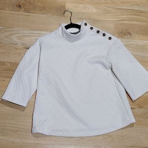 Ivory top from anthropologie